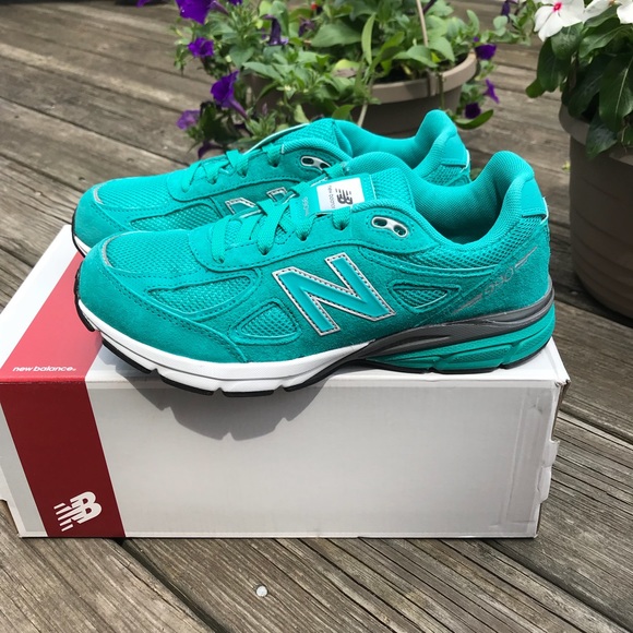 turquoise new balance 990